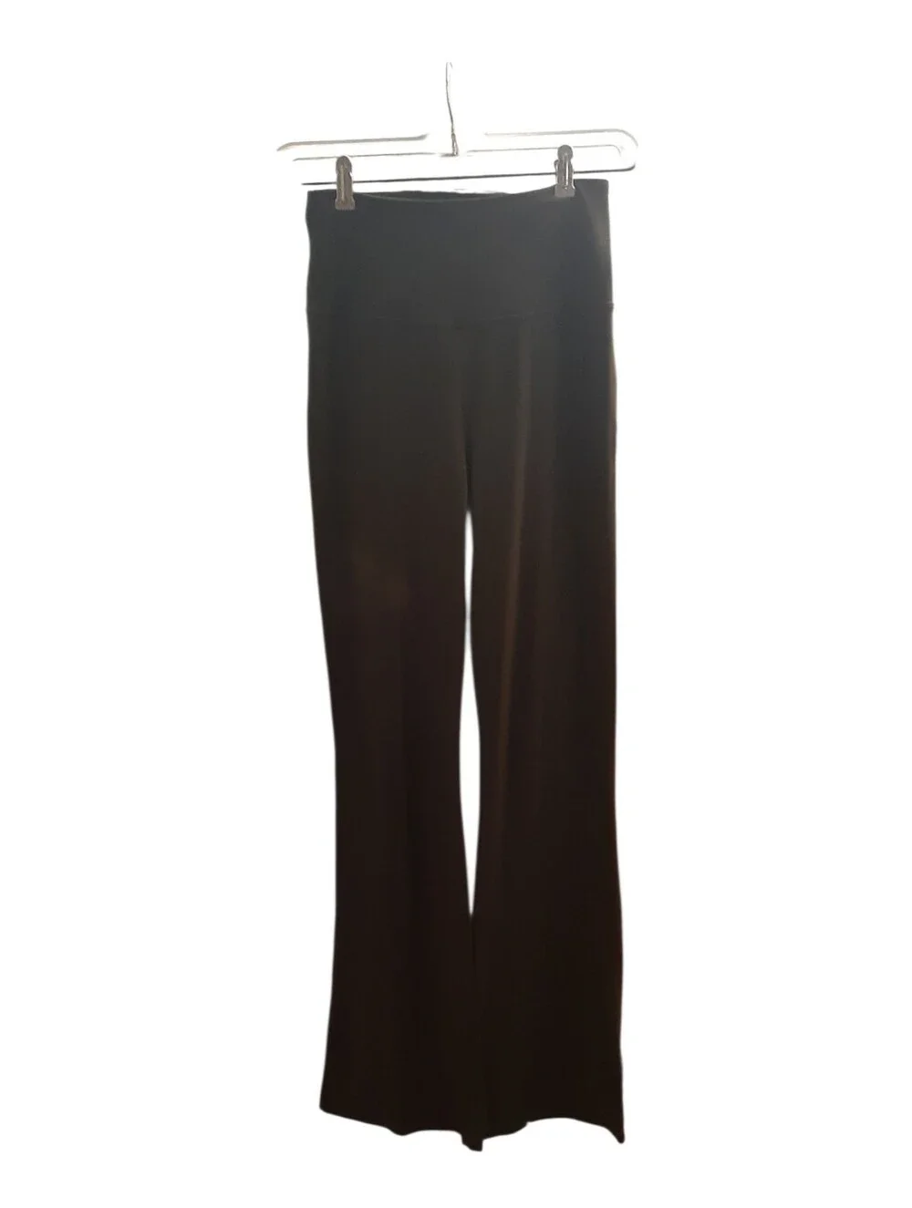 lululemon athletica Dark Green Wide-Leg Ponte Pants. Size 4 32